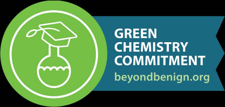 The Villanova Department of Chemistry has become a signer of Beyond Benign's Green Chemistry Commitment!